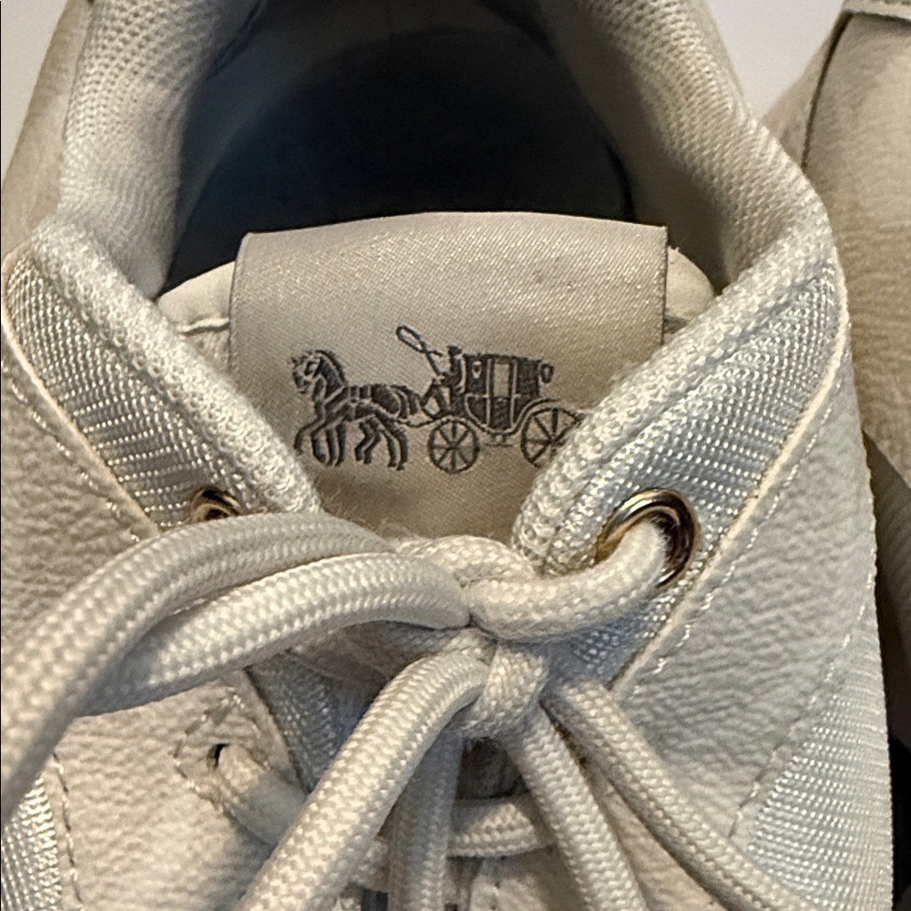 C275 Coach Tech Runner White Women's Sneakers in signature pattern - Picture 10 of 13